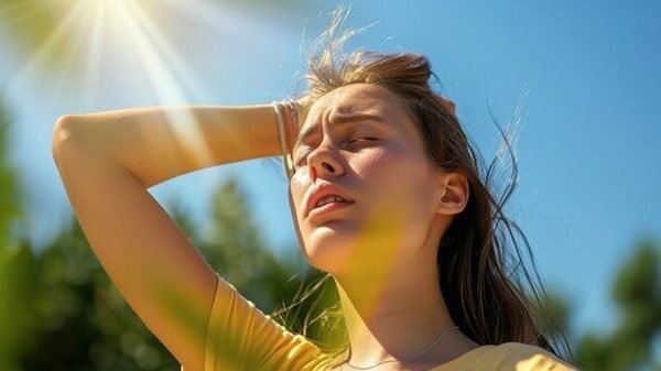 Protecting Yourself from the Dangers of Sunstroke women with sun stroke