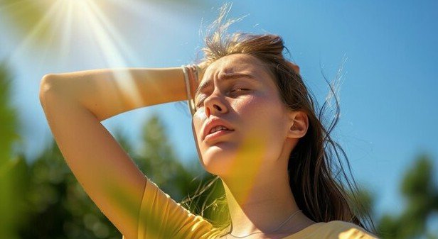 Protecting Yourself from the Dangers of Sunstroke women with sun stroke